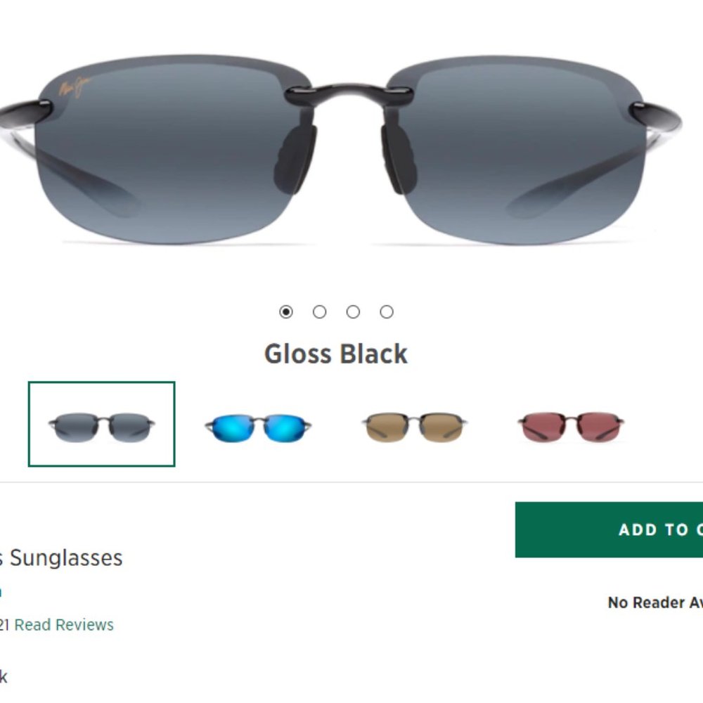 Maui Jim Sunglasses EUC